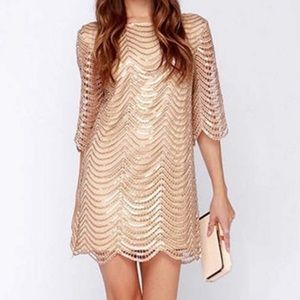 Dear'gles Sequin Dress  NWOT SZ 4